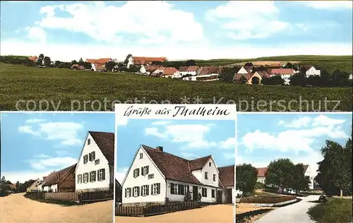 Noerdlingen Thalheim Lebensmittelgeschaeft Fritz Madl / Noerdlingen /Donau-Ries LKR