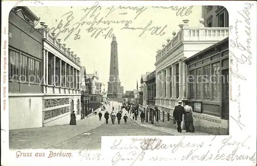 Borkum Nordseebad Strandstrasse / Borkum /Leer LKR