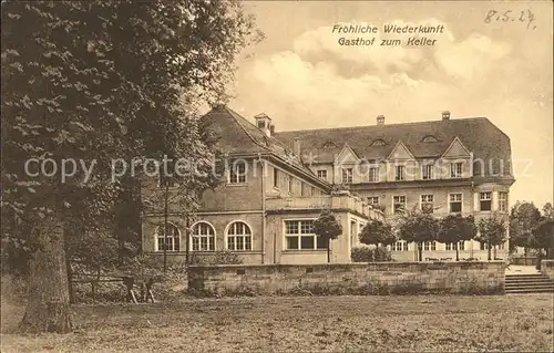 Trockenborn-Wolfersdorf Gasthof zum Keller Wiederkunft / Trockenborn-Wolfersdorf /Saale-Holzland-Kreis LKR