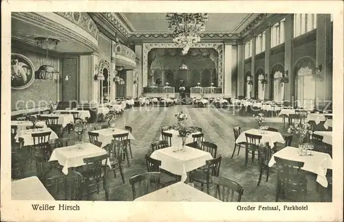 Dresden Weisser Hirsch Grosser Festsaal Parkhotel / Dresden /Dresden Stadtkreis
