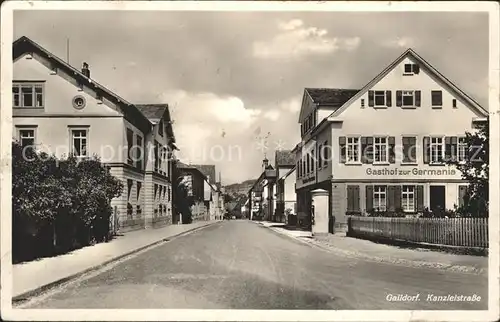 Gaildorf Kanzleistrasse Gasthof Germania / Gaildorf /Schwaebisch Hall LKR