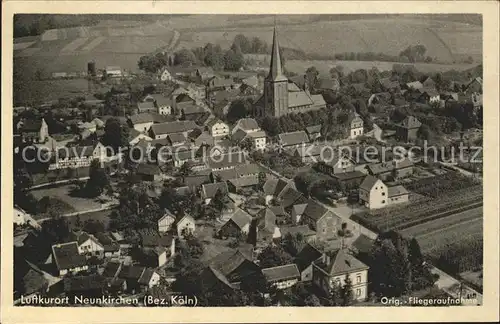 Neunkirchen-Seelscheid Fliegeraufnahme  / Neunkirchen-Seelscheid /Rhein-Sieg-Kreis LKR