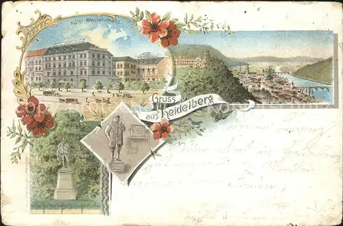 Heidelberg Neckar Hotel Westendhalle  / Heidelberg /Heidelberg Stadtkreis