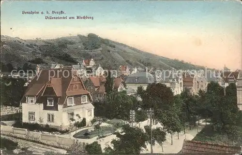 Bensheim Bergstrasse Villenviertel am Kirchberg / Bensheim /Bergstrasse LKR