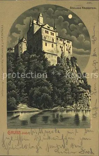 Kriebstein Schloss / Kriebstein /Mittelsachsen LKR