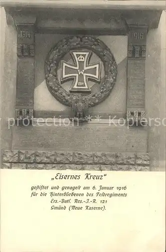 Schwaebisch Gmuend Eisernes Kreuz / Schwaebisch Gmuend /Ostalbkreis LKR