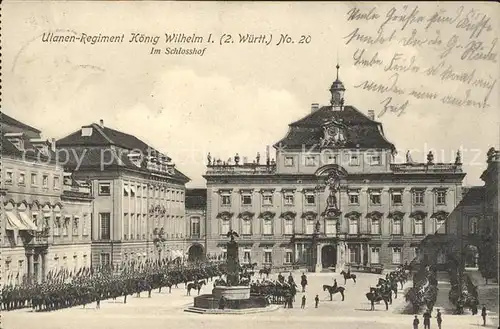 Ludwigsburg Ulanen-Regiment Koenig Wilhelm I im Schloss / Ludwigsburg /Ludwigsburg LKR