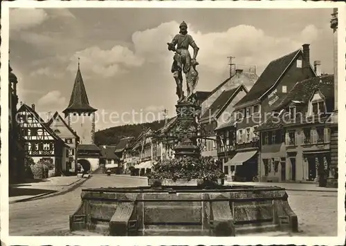 Gengenbach A. H. Platz / Gengenbach Schwarzwald /Ortenaukreis LKR