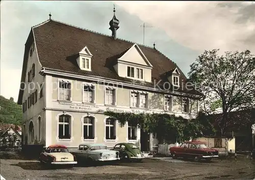 Oberrotweil Gasthaus zum Rebstock / Vogtsburg im Kaiserstuhl /Breisgau-Hochschwarzwald LKR