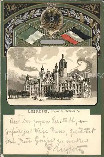 Leipzig Neues Rathaus / Leipzig /Leipzig Stadtkreis