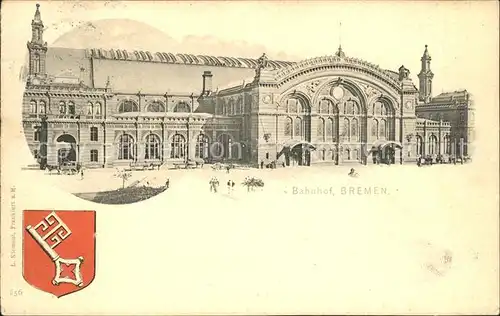 Bremen Bahnhof Wappen / Bremen /Bremen Stadtkreis