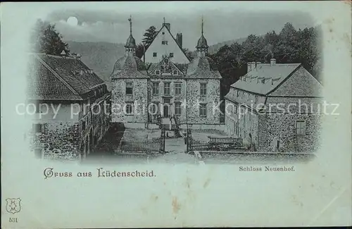 Luedenscheid Schloss Neuenhof / Luedenscheid /Maerkischer Kreis LKR