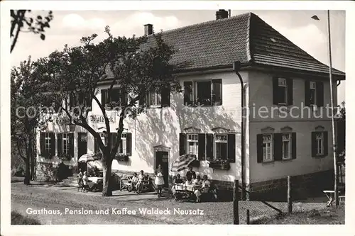 Neusatz Buehl Gasthaus Pension Kaffee Waldeck / Buehl /Rastatt LKR