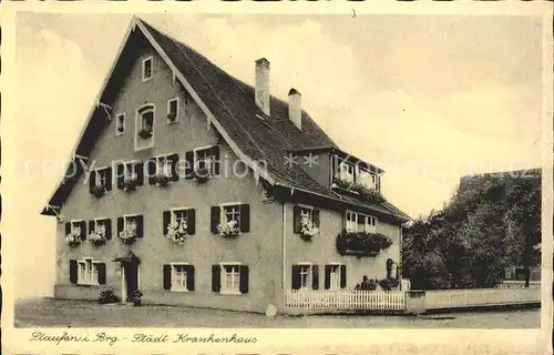 Staufen Breisgau Stadtkrankenhaus / Staufen im Breisgau /Breisgau-Hochschwarzwald LKR