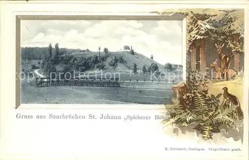 Saarbruecken St. Johann Spicherer Hoehen / Saarbruecken /Saarbruecken Stadtkreis