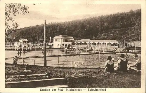 Michelstadt Schwimmbad / Michelstadt /Odenwaldkreis LKR