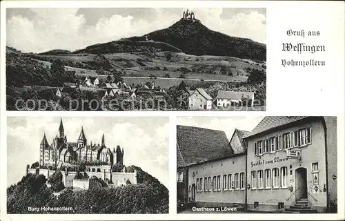 Wessingen Gasthaus Zum Loewen Burg Hohenzollern / Bisingen /Zollernalbkreis LKR