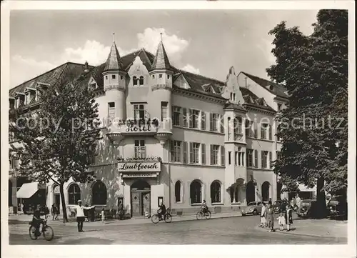 Freiburg Breisgau Hotel Restaurant Laubfrosch Kaiser Josef Strasse / Freiburg im Breisgau /Breisgau-Hochschwarzwald LKR