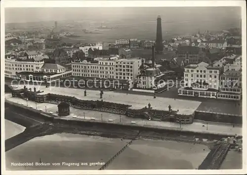 Borkum Nordseebad Fliegeraufnahme / Borkum /Leer LKR