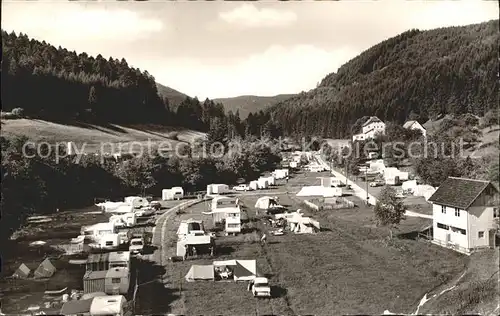 Calmbach Enz Camping Klein-Enzhof / Bad Wildbad /Calw LKR