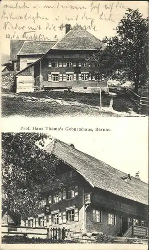 Bernau Schwarzwald Geburtshaus von Prof. Hans Thoma / Bernau im Schwarzwald /Waldshut LKR