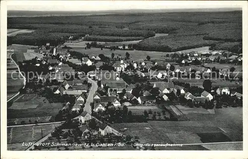 Schmannewitz Fliegeraufnahme / Dahlen Sachsen /Nordsachsen LKR