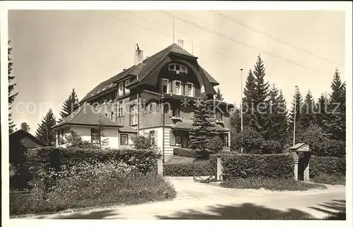 Villingen-Schwenningen Dr. Becks Kneipp-Sanatorium Waldeck / Villingen-Schwenningen /Schwarzwald-Baar-Kreis LKR