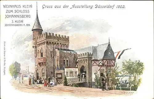 Duesseldorf Weinhaus Klein Schloss Johannisberg / Duesseldorf /Duesseldorf Stadtkreis
