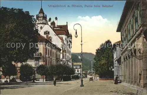 Waldshut Tiengen Rhein Bahnhofspartie /  /