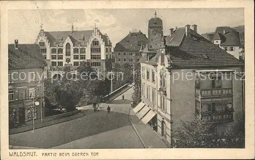 Waldshut Tiengen Rhein Partie beim oberen Tor / Waldshut Tiengen /Waldshut LKR