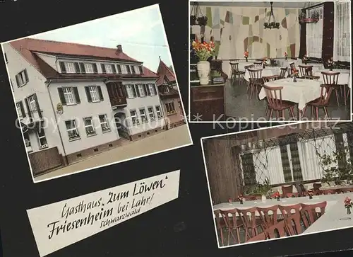 Friesenheim Baden Gasthaus zum Loewen / Friesenheim /Ortenaukreis LKR