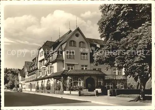 Freudenstadt Hotel Waldeck Lutz und Baessler / Freudenstadt /Freudenstadt LKR