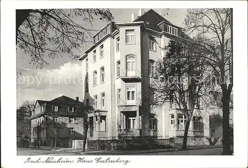 Bad Nauheim Haus Gutenberg / Bad Nauheim /Wetteraukreis LKR