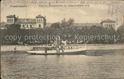 Friedrichsort Kaserne Anlegebruecke  / Kiel /Kiel Stadtkreis