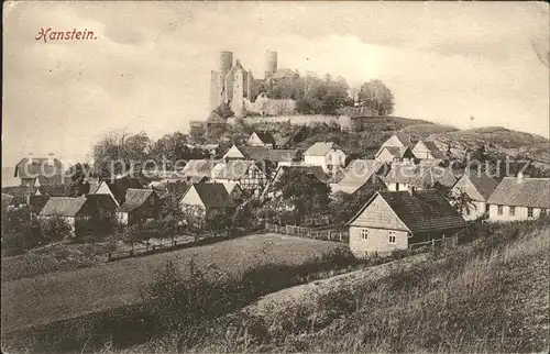 Hanstein Burg / Bornhagen /Eichsfeld LKR