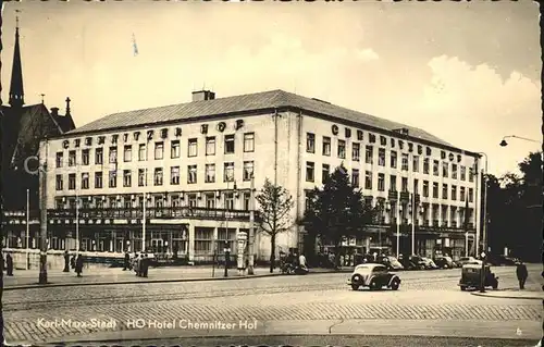 Karl-Marx-Stadt Hotel Chemnitzer Hof Autos / Chemnitz /Chemnitz Stadtkreis