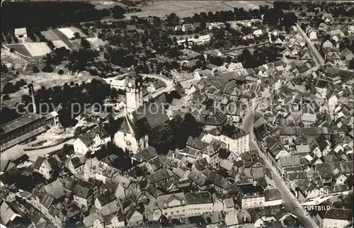 Lich Hessen Fliegeraufnahme / Lich /Giessen LKR