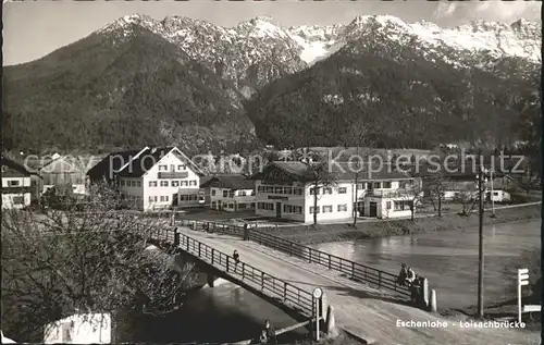 Eschenlohe Loisachbruecke / Eschenlohe /Garmisch-Partenkirchen LKR