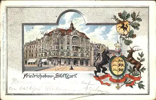 Stuttgart Friedrichsbau / Stuttgart /Stuttgart Stadtkreis