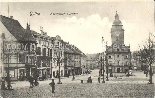 Gotha Thueringen Marktplatz  / Gotha /Gotha LKR