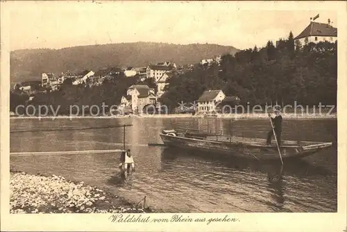 Waldshut Tiengen Rhein Rhein Boot / Waldshut Tiengen /Waldshut LKR