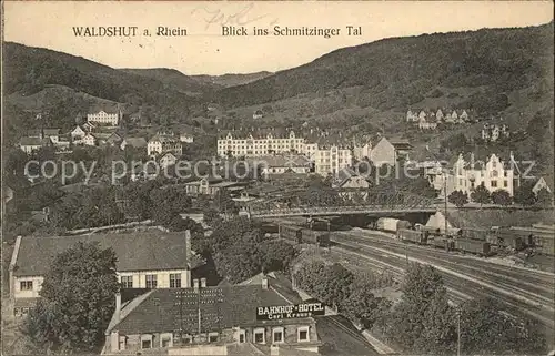 Waldshut Tiengen Rhein mit Schmitzinger Tal /  /