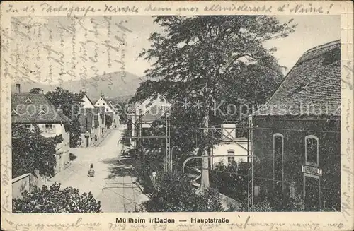 Muellheim Baden Hauptstrasse / Muellheim /Breisgau-Hochschwarzwald LKR