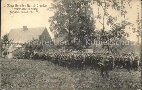 Dresden 2 Jaeger-Batallion Soldaten / Dresden Elbe /Dresden Stadtkreis