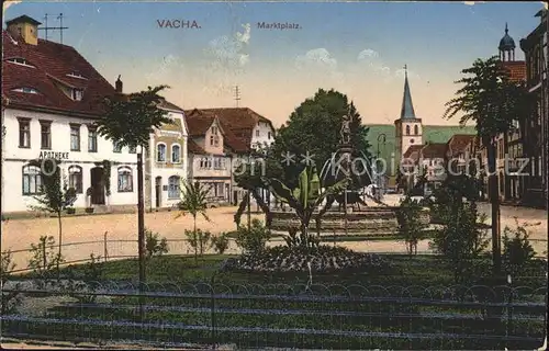 Vacha Marktplatz / Vacha /Wartburgkreis LKR
