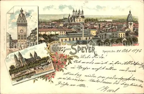 Speyer Rhein  / Speyer /Speyer Stadtkreis