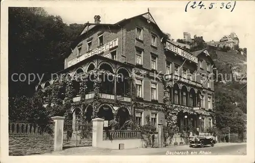Bacharach Rhein Hotel Herbrecht / Bacharach /Mainz-Bingen LKR