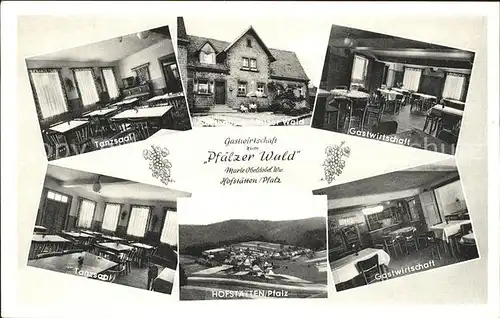 Hofstaetten Wilgartswiesen Gasthaus Pfaelzer Wald Marie Obeldobel / Wilgartswiesen /Suedwestpfalz LKR