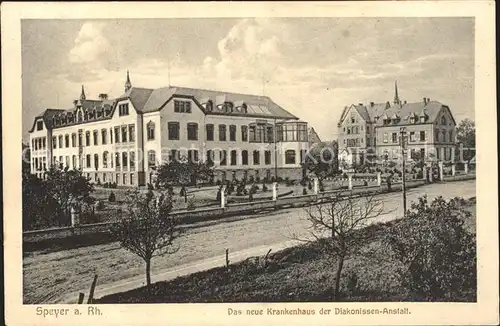 Speyer Rhein Krankenhaus der Diakonissen-Anstalt / Speyer /Speyer Stadtkreis