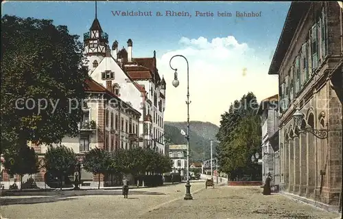 Waldshut Tiengen Rhein Bahnhofspartie /  /